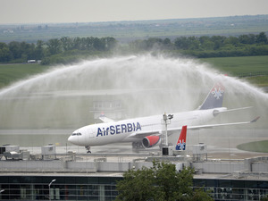 Stigao avion kompanije "Air Serbia" za letove do Amerike