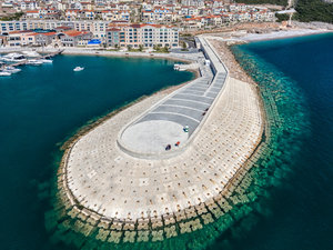 Beton Lučko - Šetalište u kompleksu Luštica Bay