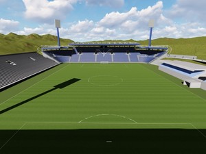 Projekat južne tribine stadiona Grbavica