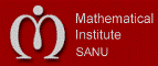 MATEMATIČKI INSTITUT SANU BEOGRAD