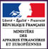 French Ministry of Foreign and European Affairs  PARIS