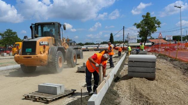 U toku izgradnja novog autobuskog terminusa u Bloku 20