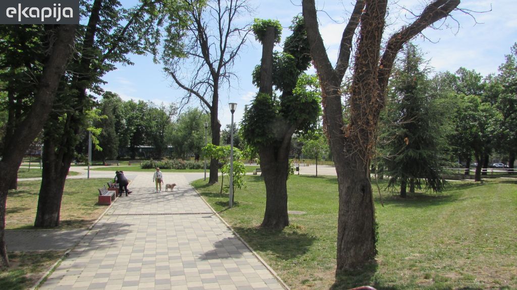 Pančićev park Dorćol Beograd