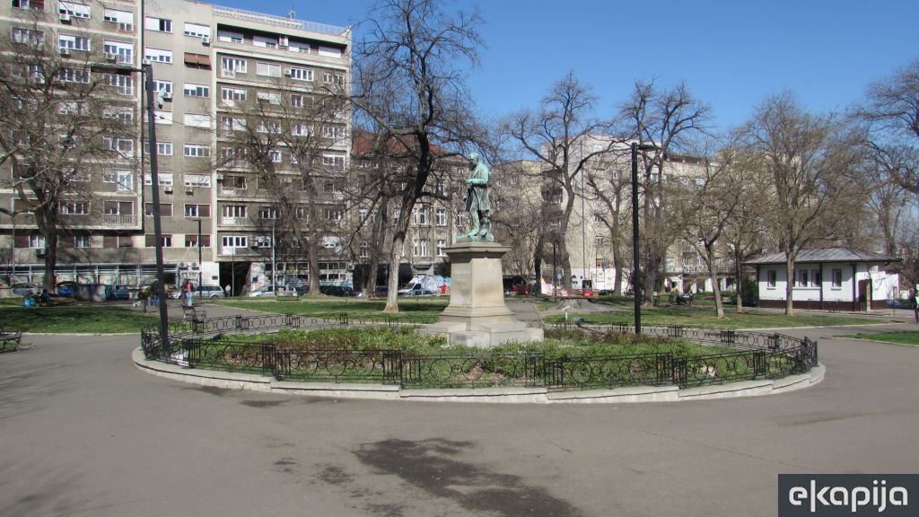 Spomenik Josifu Pančiću Studentski park Beograd