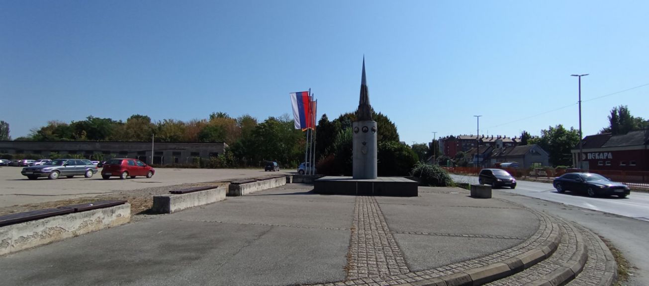 Spomenik pilotu Milenku Pavloviću Valjevo