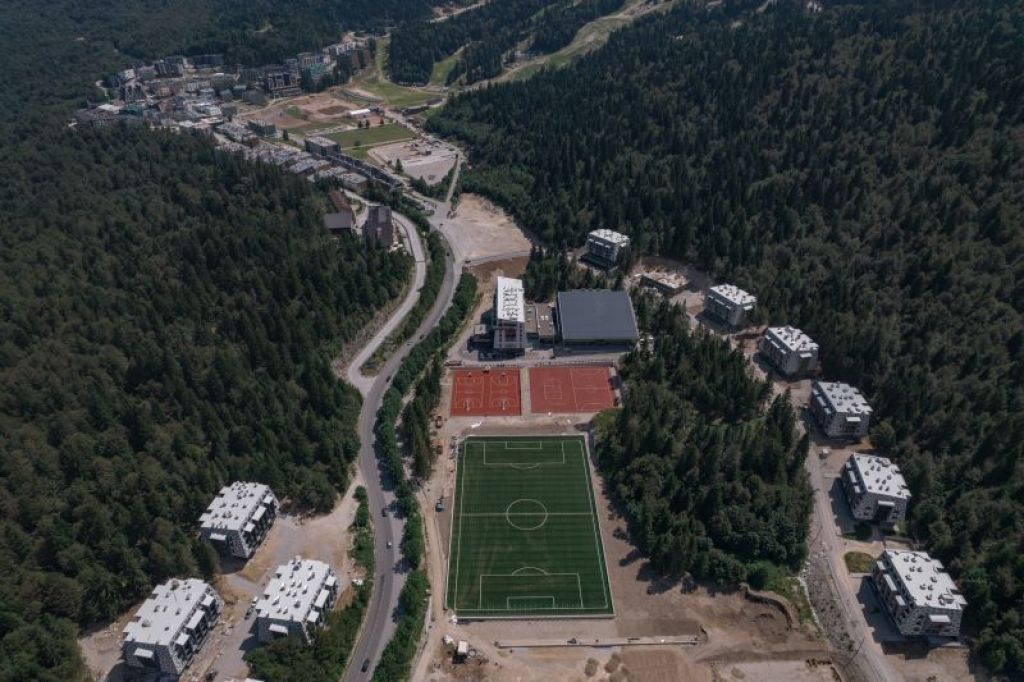 Poslovno-sportski centar Trnovo na Bjelašnici - završni radovi