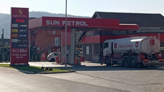 Benzinska stanica Sun petrol Trstenik