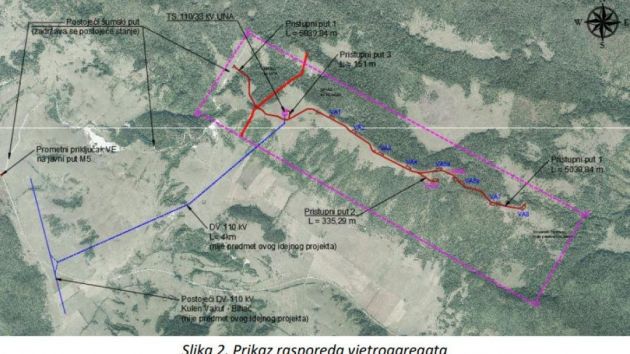 Vjetroelektrana Una Teočak Bihać